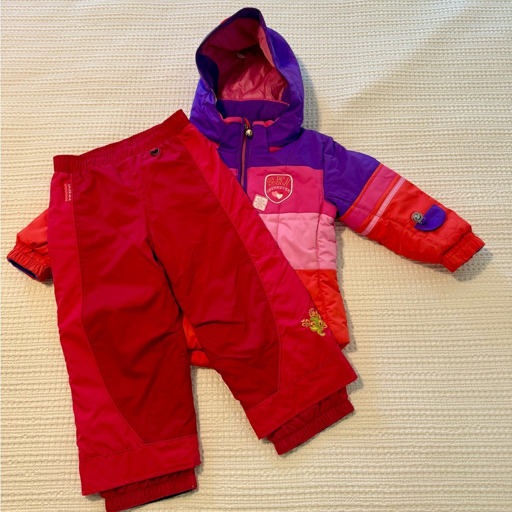 Girls Obermeyer Ski Outfit Size 4